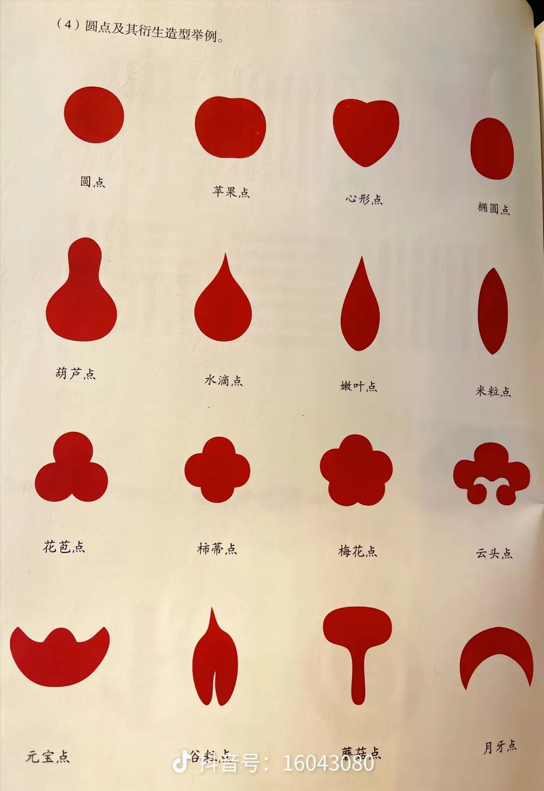 圆形剪纸原图